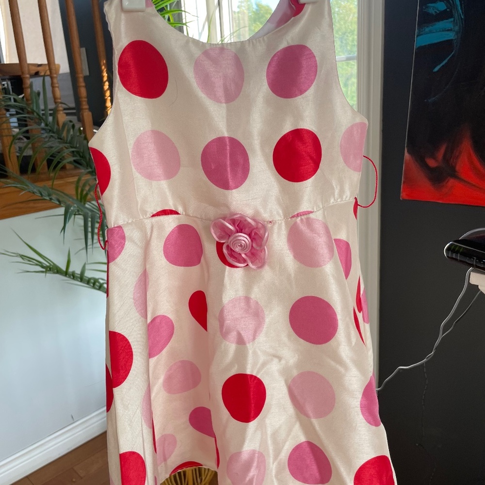 kids polka-dot dress